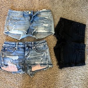 3 pairs of AE shorts for one price :)